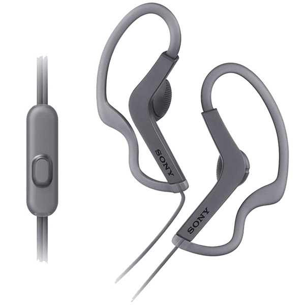 Buy SONY MDR AS210AP Wired Earphone with Mic In Ear Black